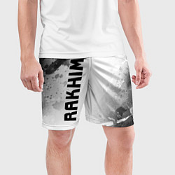 Шорты спортивные мужские Rakhim - Брызги, цвет: 3D-принт — фото 2