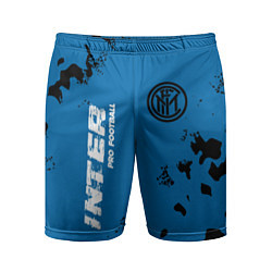 Шорты спортивные мужские ИНТЕР Inter Pro Football - Камуфляж, цвет: 3D-принт