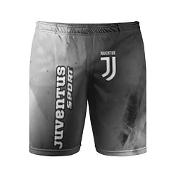 Шорты спортивные мужские ЮВЕНТУС Juventus Sport Абстракция, цвет: 3D-принт