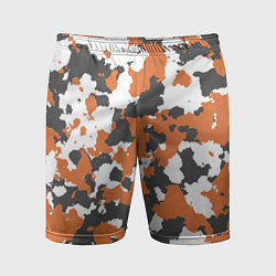 Мужские спортивные шорты Orange Camo