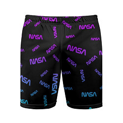 Мужские спортивные шорты NASA NEON PATTERN