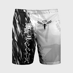 Мужские спортивные шорты WALHALLA TEAM LOGO BLACK ТОКИЙСКИЕ МСТИТЕЛИ