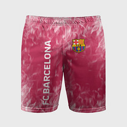 Шорты спортивные мужские Barcelona Пламя, цвет: 3D-принт