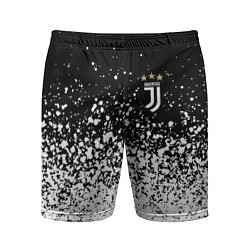 Мужские спортивные шорты Juventus fc брызги краски