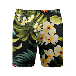 Шорты спортивные мужские Vanguard floral composition Summer, цвет: 3D-принт