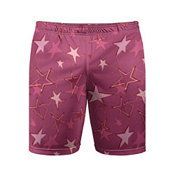 Мужские спортивные шорты Terracotta Star Pattern