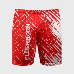 Шорты спортивные мужские Elderborn краска, цвет: 3D-принт