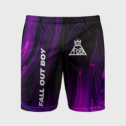 Мужские спортивные шорты Fall Out Boy violet plasma