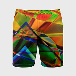 Мужские спортивные шорты Разноцветное стекло