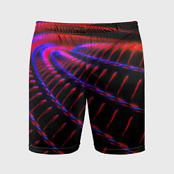 Мужские спортивные шорты Geometry neon texture