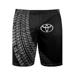 Мужские спортивные шорты Toyota tire tracks