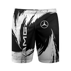 Мужские спортивные шорты Mercedes benz - white color