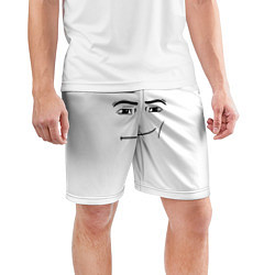 Шорты спортивные мужские Одежда Man Face Roblox, цвет: 3D-принт — фото 2