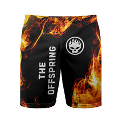 Мужские спортивные шорты The Offspring и пылающий огонь