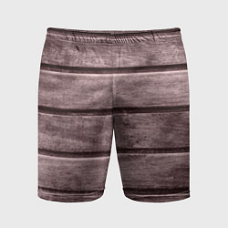 Шорты спортивные мужские Дощатый стиль, цвет: 3D-принт