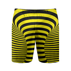 Мужские спортивные шорты Осиная талия - полосатая иллюзия