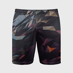 Мужские спортивные шорты Множество фигур паттерн