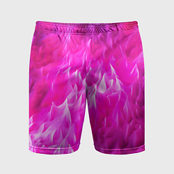 Шорты спортивные мужские Pink texture, цвет: 3D-принт