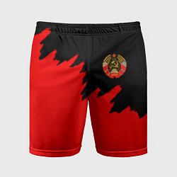 Мужские спортивные шорты СССР красный стиль силы
