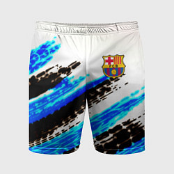 Шорты спортивные мужские Barcelona fc club, цвет: 3D-принт