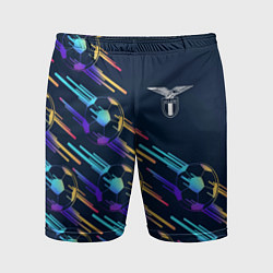 Шорты спортивные мужские Lazio градиентные мячи, цвет: 3D-принт