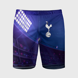 Шорты спортивные мужские Tottenham ночное поле, цвет: 3D-принт