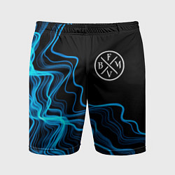 Мужские спортивные шорты Bullet For My Valentine sound wave