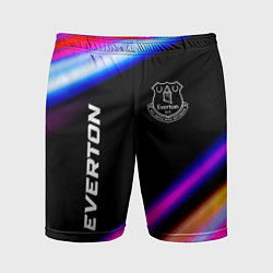Шорты спортивные мужские Everton speed game lights, цвет: 3D-принт