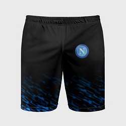 Шорты спортивные мужские Napoli fc club texture, цвет: 3D-принт