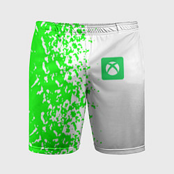 Мужские спортивные шорты Xbox кислотные зеленые краски