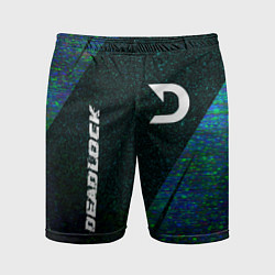 Мужские спортивные шорты Deadlock glitch blue