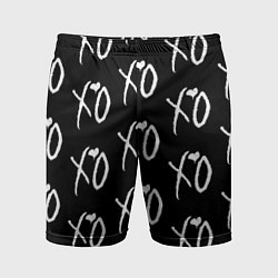 Шорты спортивные мужские The Weeknd XO, цвет: 3D-принт