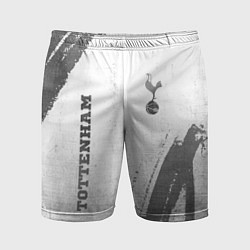 Мужские спортивные шорты Tottenham - white gradient вертикально