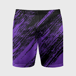 Мужские спортивные шорты The color is purple and black