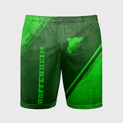 Шорты спортивные мужские Hoffenheim - green gradient вертикально, цвет: 3D-принт