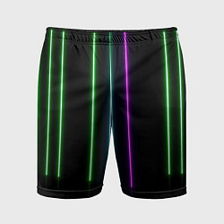 Мужские спортивные шорты Neon stripes