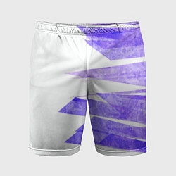 Мужские спортивные шорты Color white purple