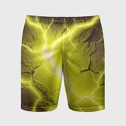 Мужские спортивные шорты Color yellow black
