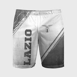 Шорты спортивные мужские Lazio - white gradient вертикально, цвет: 3D-принт