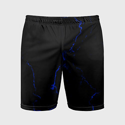 Мужские спортивные шорты Color black blue