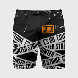 Мужские спортивные шорты CS x pubg