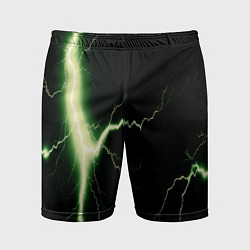 Мужские спортивные шорты Lightning yellow текстура