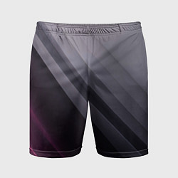 Мужские спортивные шорты Color black grey