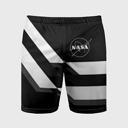 Мужские спортивные шорты Nasa геометрия полосы