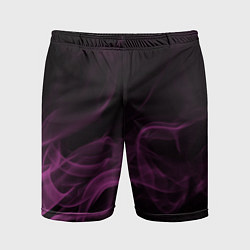 Шорты спортивные мужские Color smoke pink, цвет: 3D-принт
