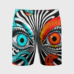 Мужские спортивные шорты Глаз и щупальца
