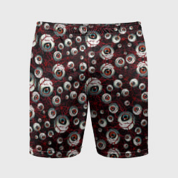 Мужские спортивные шорты Глаза монстры