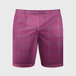 Мужские спортивные шорты Color pink stripes