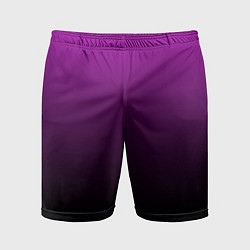 Мужские спортивные шорты Purple gradient