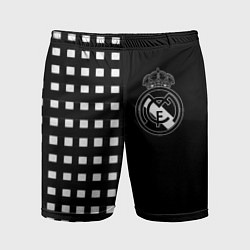 Мужские спортивные шорты Real Madrid клетка
